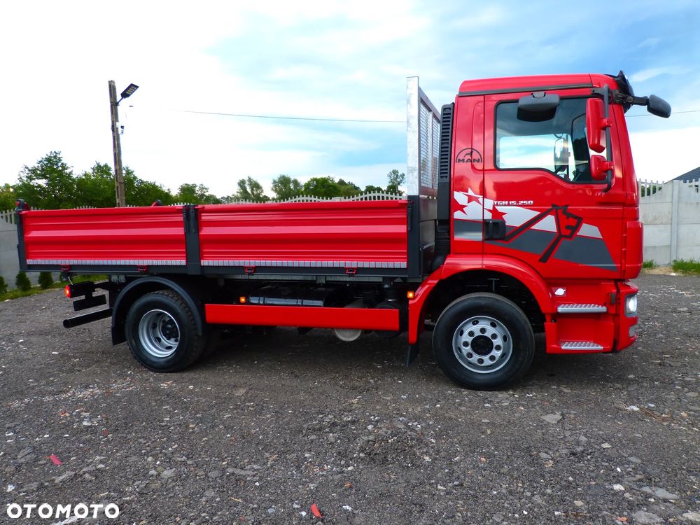 MAN TGM 15.250 WYWROTKA / NOWY KIPER / 3- STRONNY / EURO 5 / DMC 15.000 KG / ŁADOWNOŚĆ 8.800 KG / DŁ. 4.60 / BLOKADA MOSTU - 4