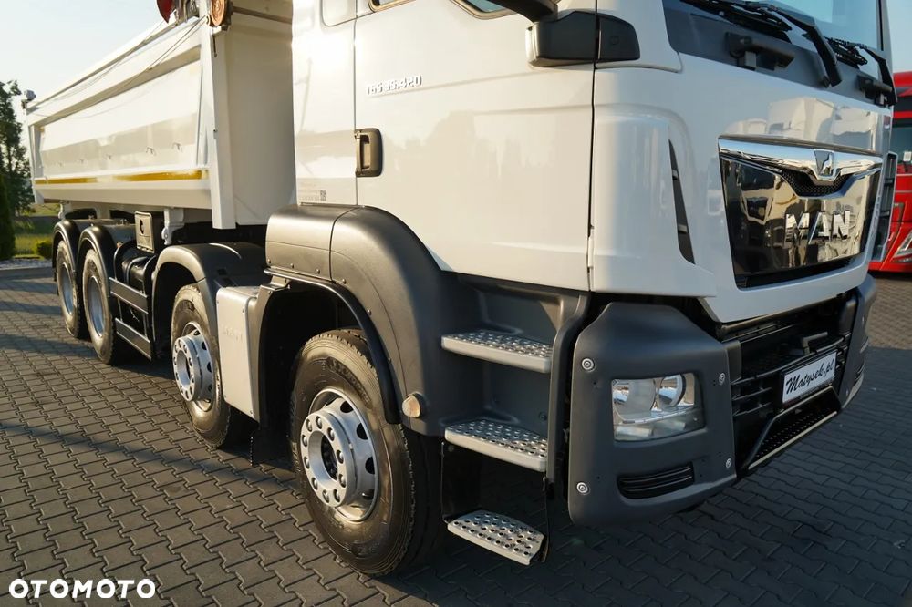 MAN TGS 35.420 / 8X4 / WYWROTKA 2 STR. / HYDROBURTA / BORDMATIC / AUTOMAT - 16