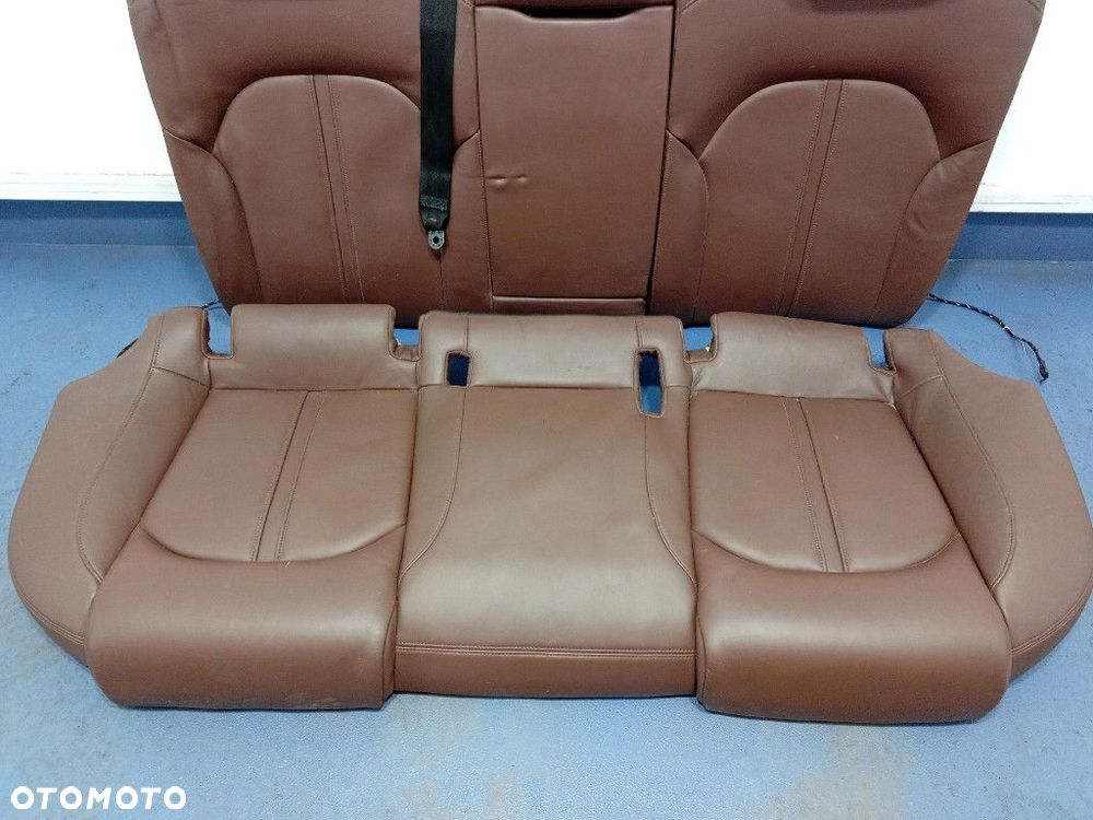 AUDI A7 4G KANAPA TYŁ TYLNA SKÓRA - 2