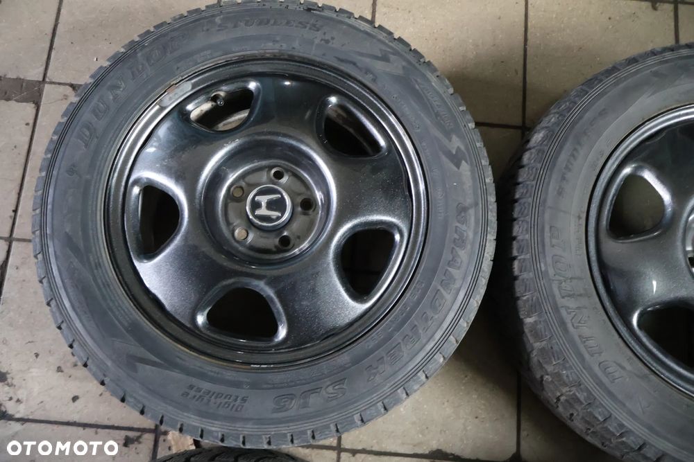 HONDA CR-V III 3 06-12R KOŁA ZIMOWE 17" 4X14,3 OPONY FELGI STALOWE 225 60 17 - 5