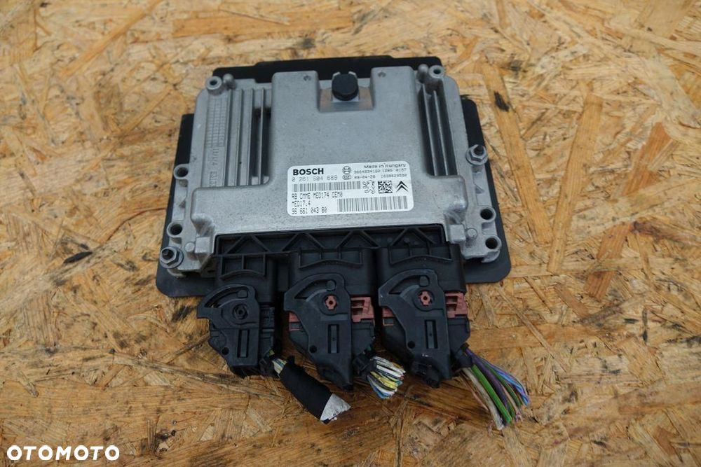 STEROWNIK SILNIKA KOMPUTER PEUGEOT 308 CC 9666104380 - 1