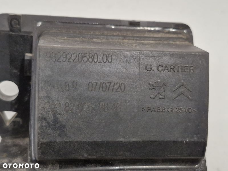 OPEL CORSA F PEUGEOT 3008 II 2 208 II REZYSTOR OPORNIK DMUCHAWY 9829220580 - 5
