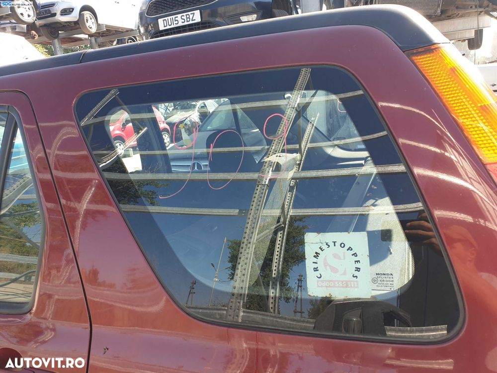 Geam Sticla Fix de pe Aripa Stanga Spate Honda CR-V 2002 - 2006 [K6989] - 1