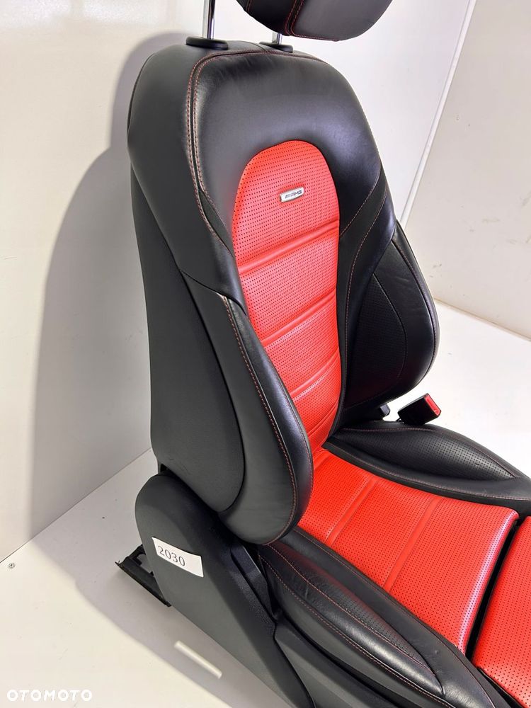 MERCEDES C KLASA W205 C63 FOTEL PRZEDNI KOMPLETNY - 5