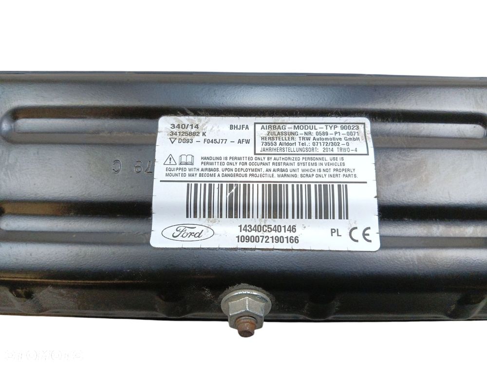 PODUSZKA KOLANOWA FORD MONDEO MK5 (2014-2019) 2.0 TDCI 150KM DG93-F045J77-AFW - 4