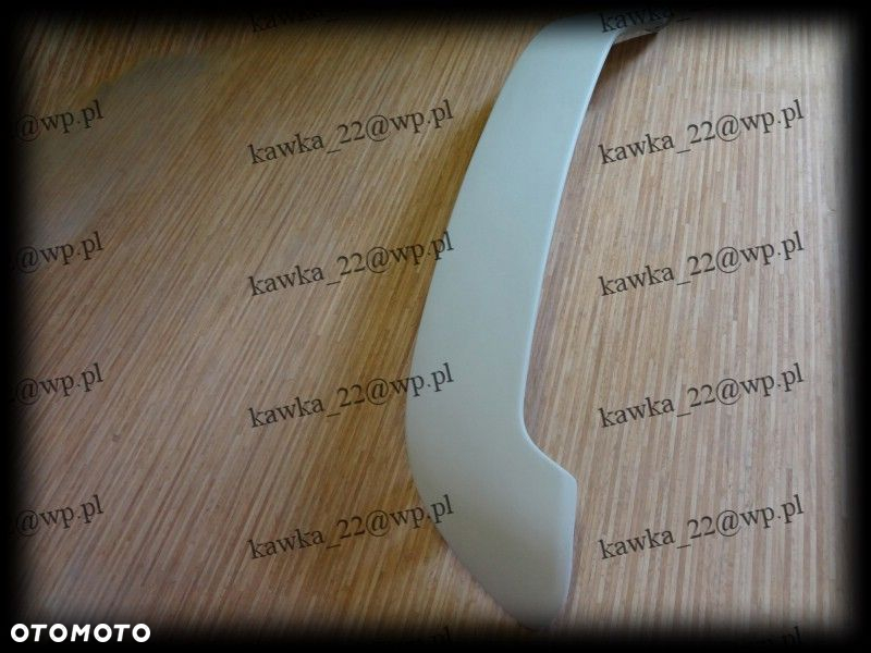 PEUGEOT 207 SPOILER LOTKA SPOJLER NA KLAPĘ PODKŁAD - 4