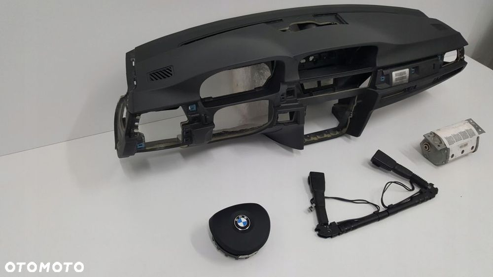 BMW E90 E91 E92 E93 DESKA ROZDZIELCZA KONSOLA KOKPIT PULPIT PODUSZKI AIRBAG AIR BAG NAPINACZE KIT SET - 2
