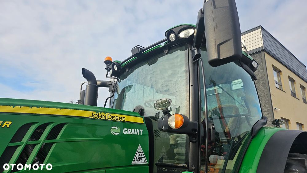 John Deere JD 6215R, 50 km/h, pneumatyka, przedni TUZ, bogata wersja, autentyczny przebieg! - 18