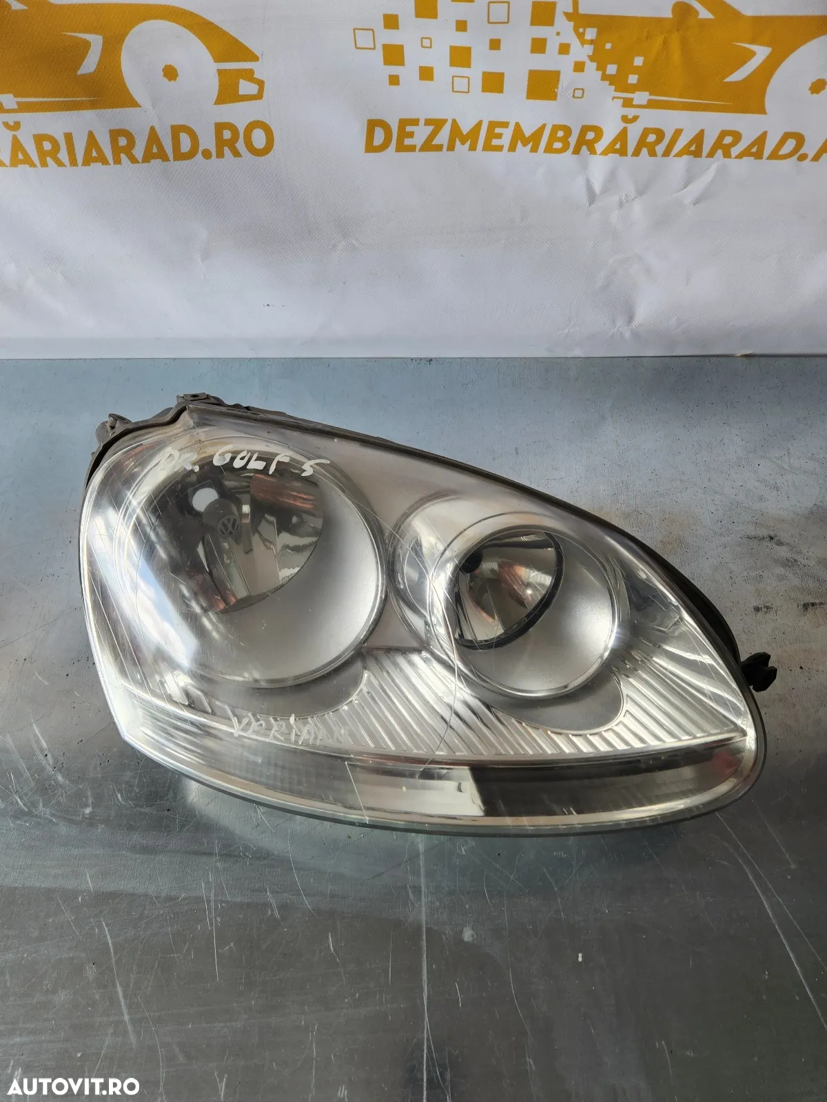 Far Dreapta Vw Golf 5 Variant Combi Jetta Original Volan Stanga Europa - Dezmembrari Arad - 5