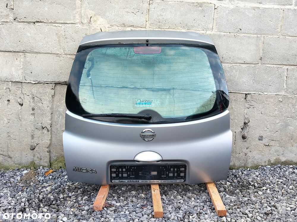 KLAPA BAGAŻNIKA NISSAN MICRA K12 KY0 5 DRZWI - 1