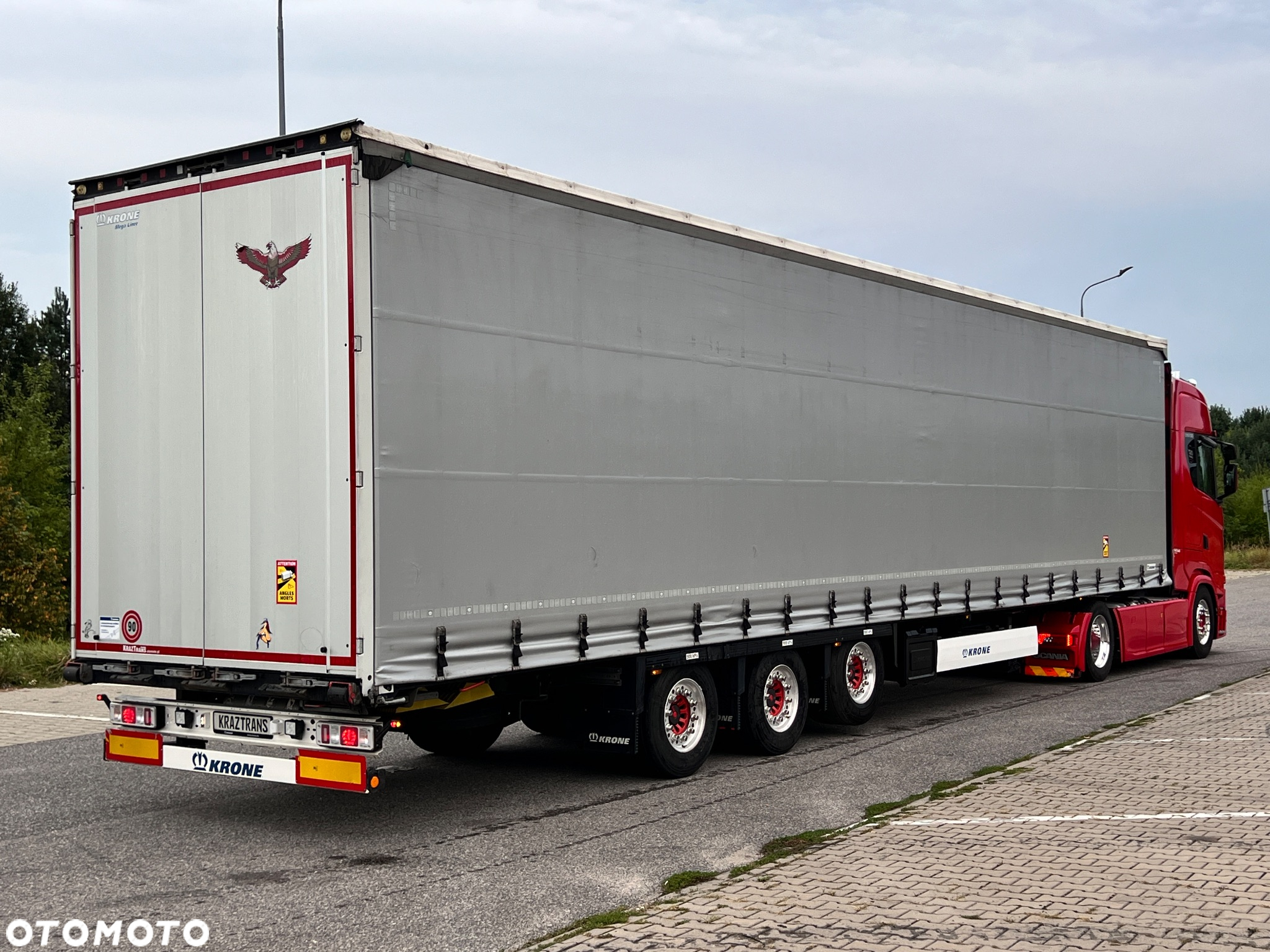 Scania S450 mega low deck perfekcyjny stan zestaw złoty kontrakt ASO full opcja - 35