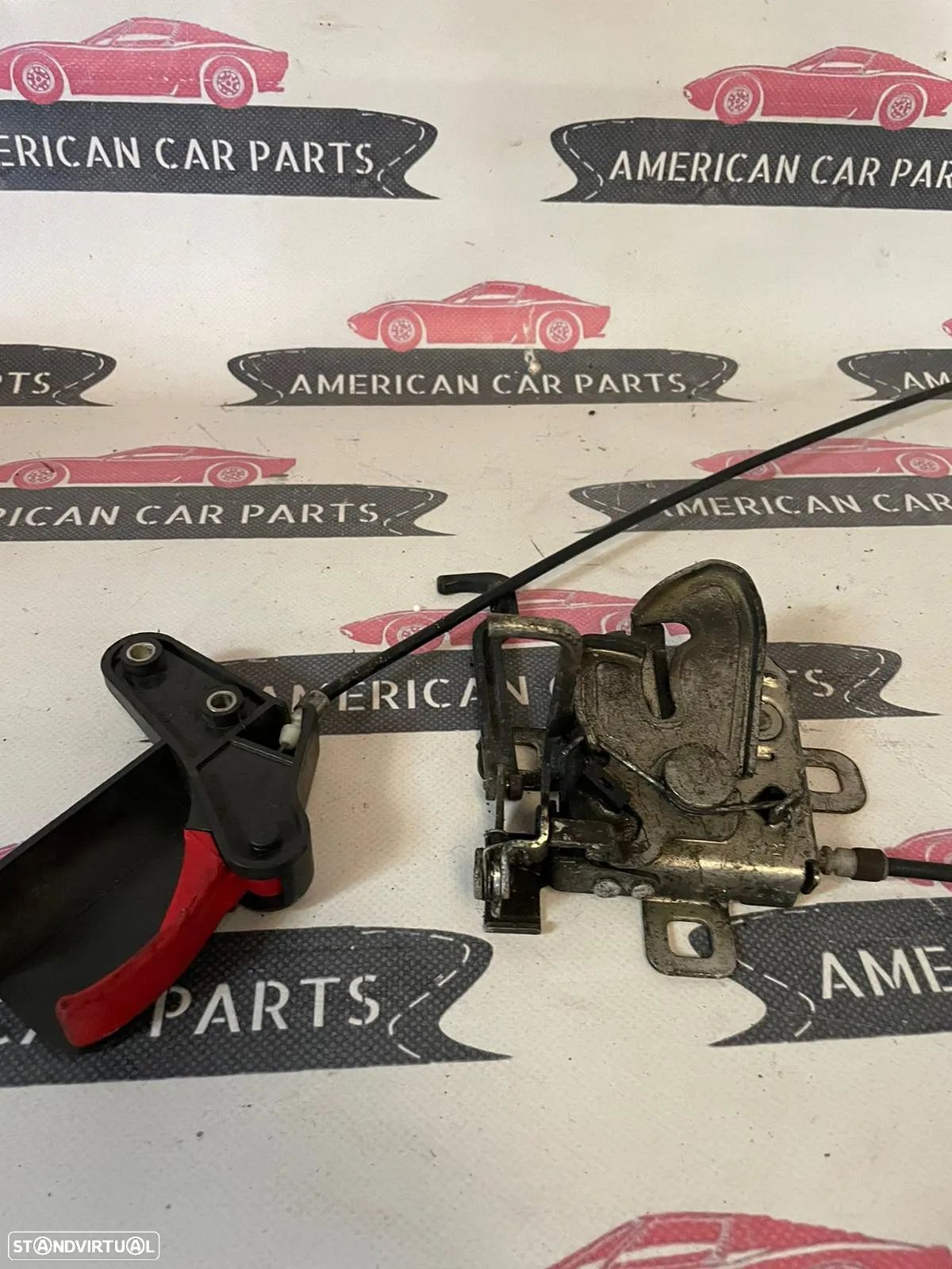 Fechadura do capo + cabo Fiat Doblo 2003-2010 - 1