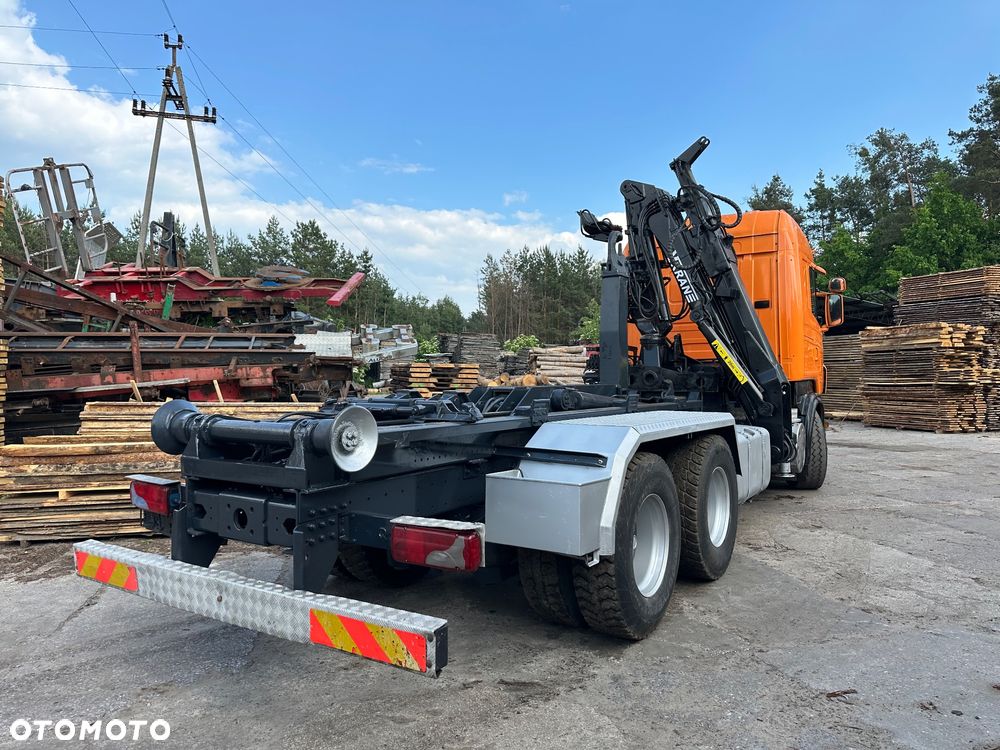 Scania V8 6x4 Hakowiec Hds do złomu drewna dzwig - 3