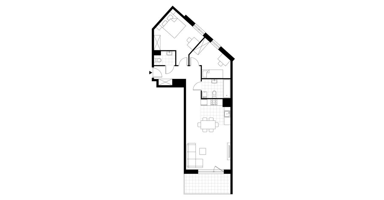 3-pokojowe mieszkanie 68m2 + balkon Bez Prowizji - Pełny obrazek: 3/23