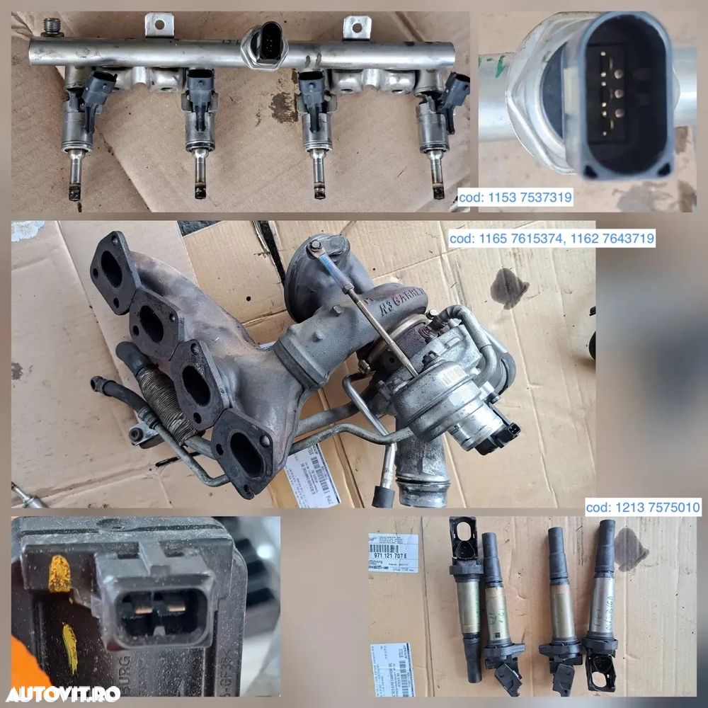 Anexe motor N13 Alternator compresor pompa apa pompa benzina rampa injectoare turbina bobina inductie electromotor benzina bmw seria 1 seria 3 F20 F21 F30 - 6