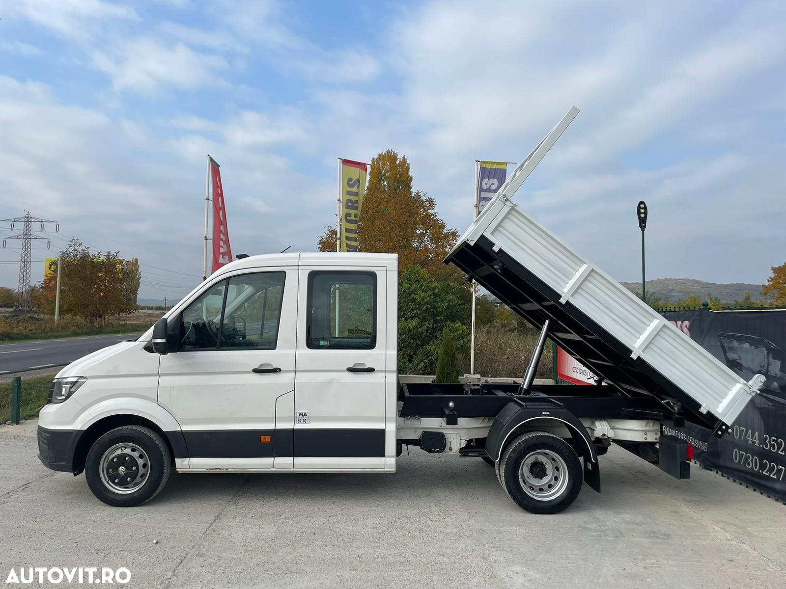 Volkswagen Crafter DOKA 6 LOCURI BASCULABIL AXA DUBLA SPATE - 14