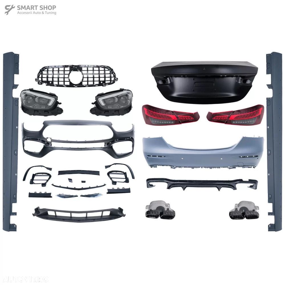 Kit Exterior Complet de Conversie Mercedes E-Class W213 (2016-2019) la - 1