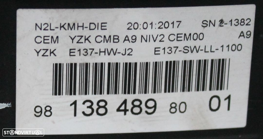Quadrante Peugeot 208 de 2017 - 3