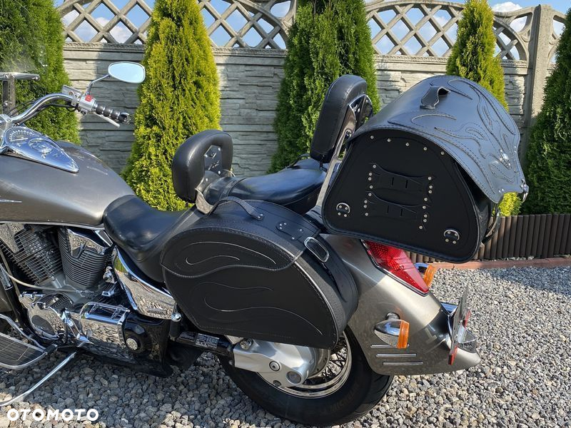 Kufer sakwy skórzane motocyklowe komplet - 7