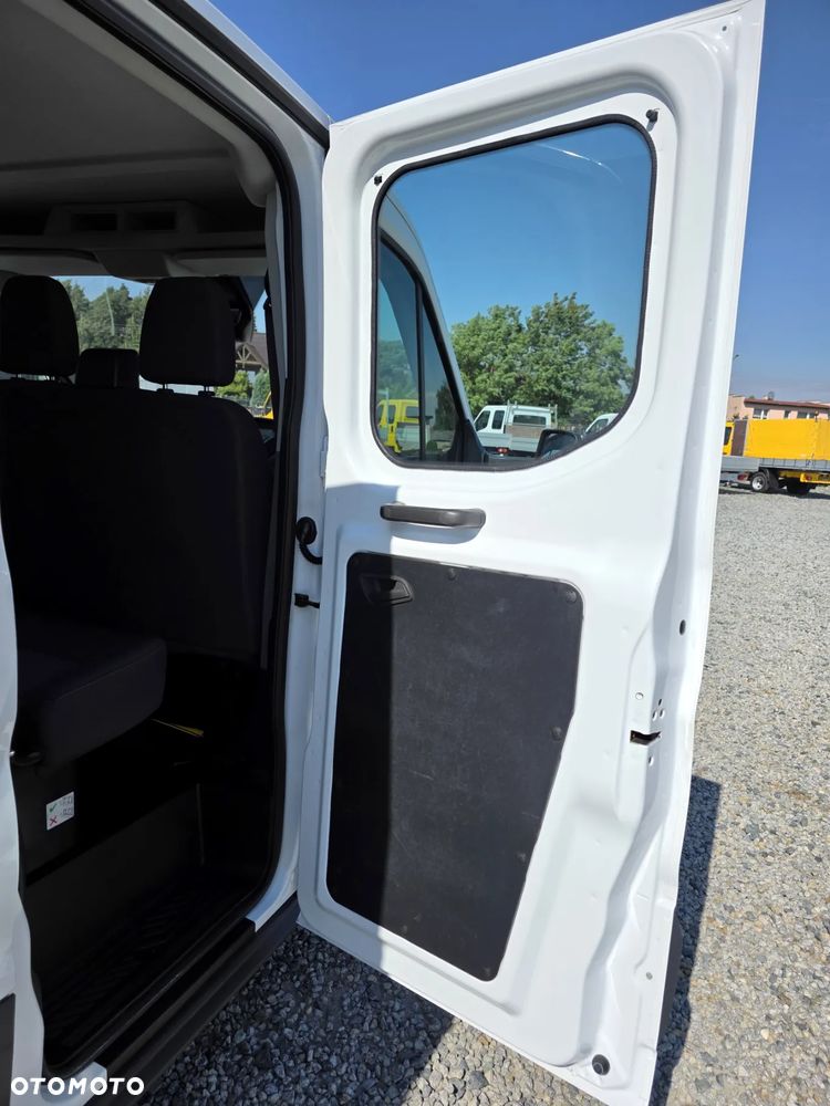 Ford TRANSIT 2,0 TDCI 170 KONNA DOKA BRYGADÓWKA 7 OSOBOWA KLIMA WEBASTO LEDY BLIŻNIAKI DO 3,5T GWARANCJA - 20