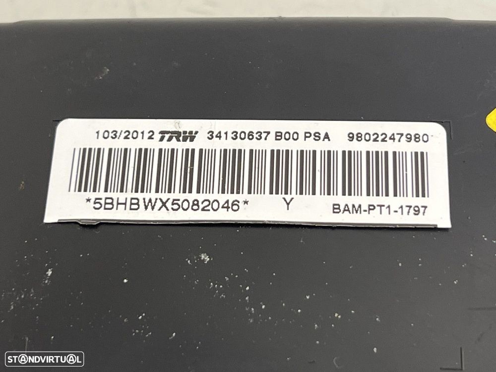 Airbag do banco Dto Usado PEUGEOT 208 REF. 9802247980 - 3