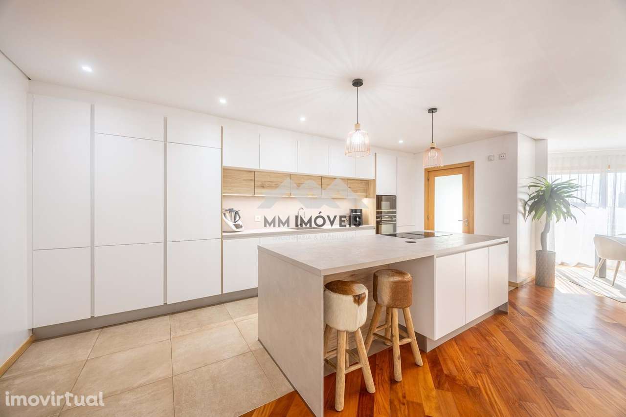 T3 Lavra | 1 min da Praia | Vista Mar | Terraço | Piscina - Grande imagem: 4/46