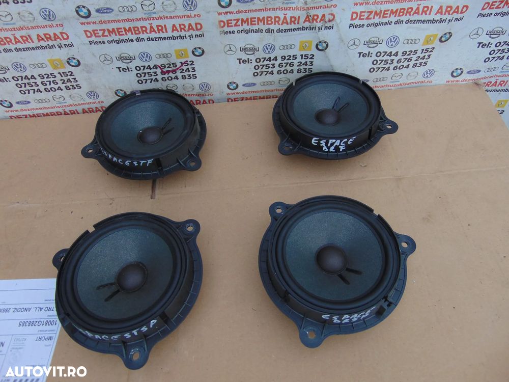 Boxe usi Renault Espace 5 an 2015-2023 boxa usa difuzoare usi fata spate stanga dreapta - 2