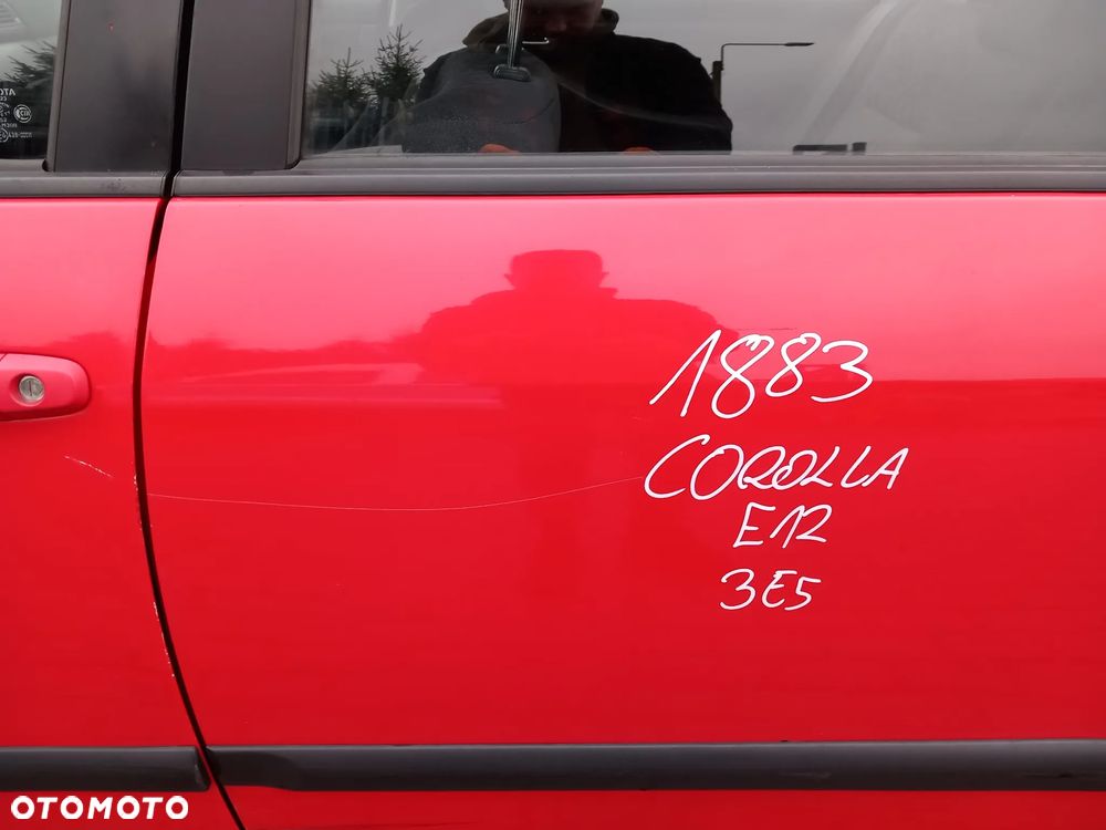 TOYOTA COROLLA E12 DRZWI LEWE TYLNE LEWY TYŁ KOMBI KOLOR: 3E5 - 2