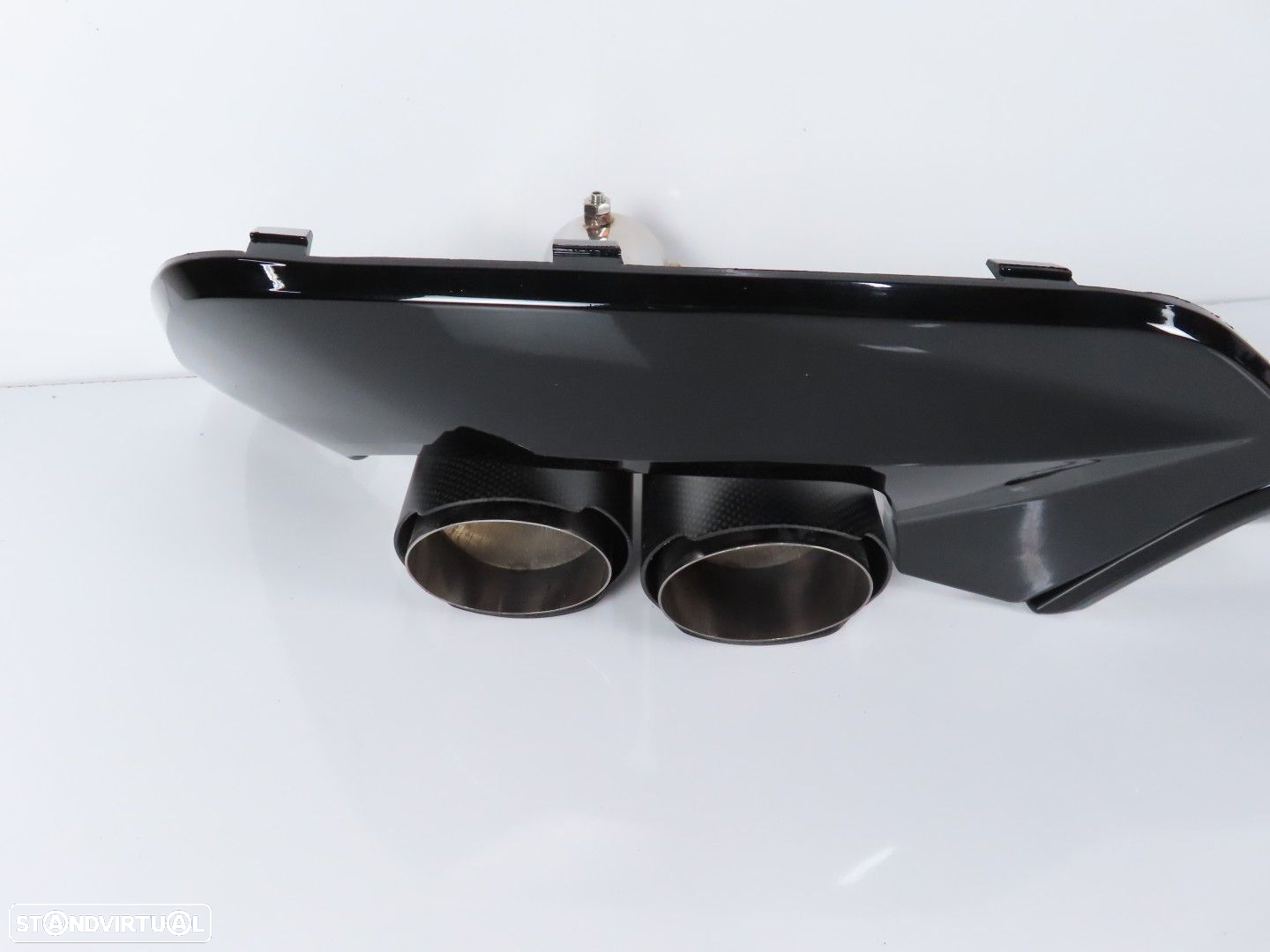 Difusor M Performance com Ponteiras Look Carbono Trás Novo BMW 3 (G20)/BMW 3 Tou... - 5
