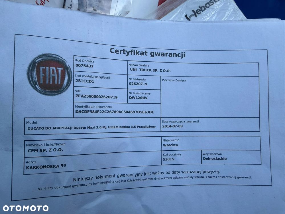 Fiat Ducato Plandeka - 7