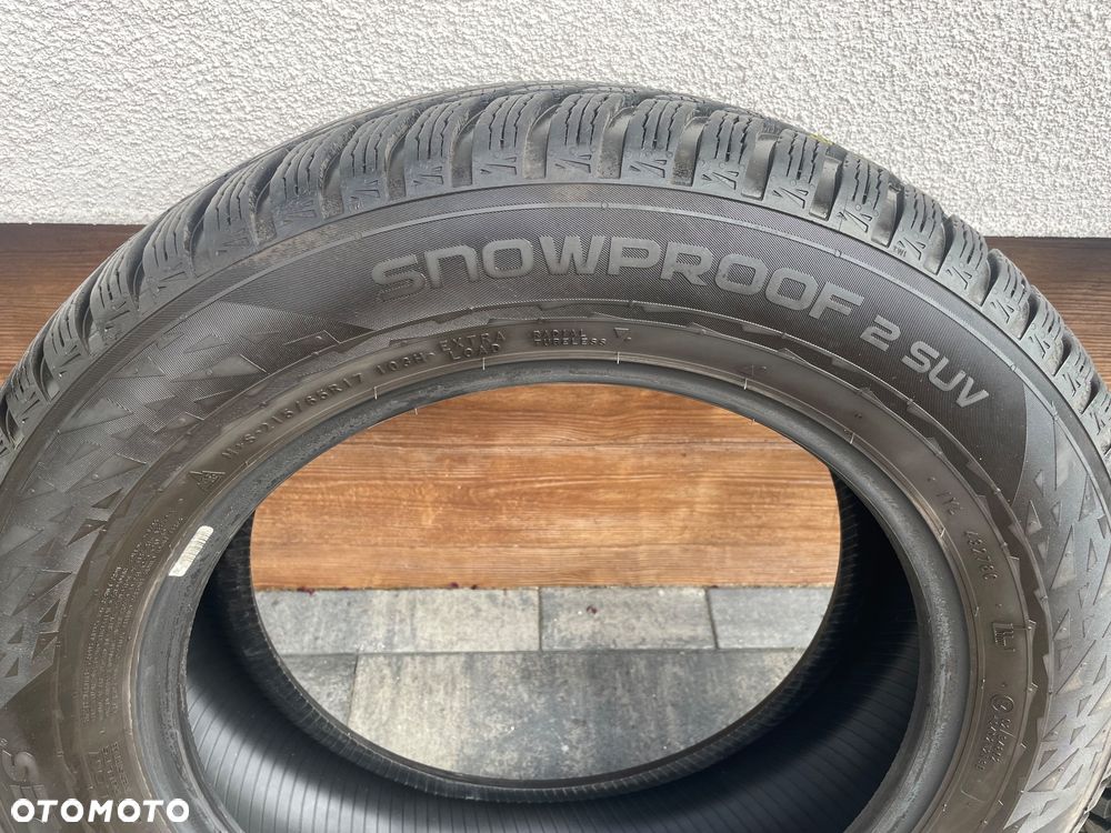 Nokian tyres snowproof 2 SUV 215/55 R17 103H XL  jak nowe - 4