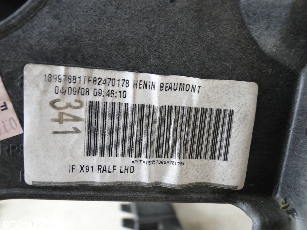 RENAULT LAGUNA III 3 KONSOLA DESKA PODUSZKI AIRBAG PASY SENSOR KOMPLET ORYGINAŁ EUROPA - 7