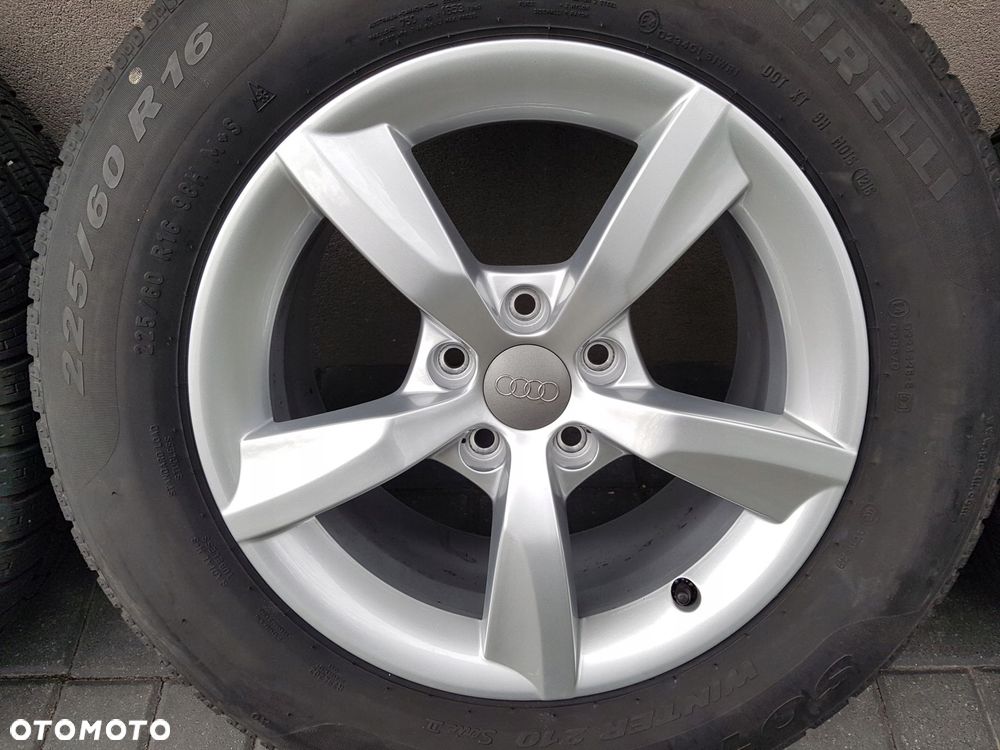 audi a6 c7 koła zimowe felga felgi 225/60/16 4g0071496 pirelli - 3