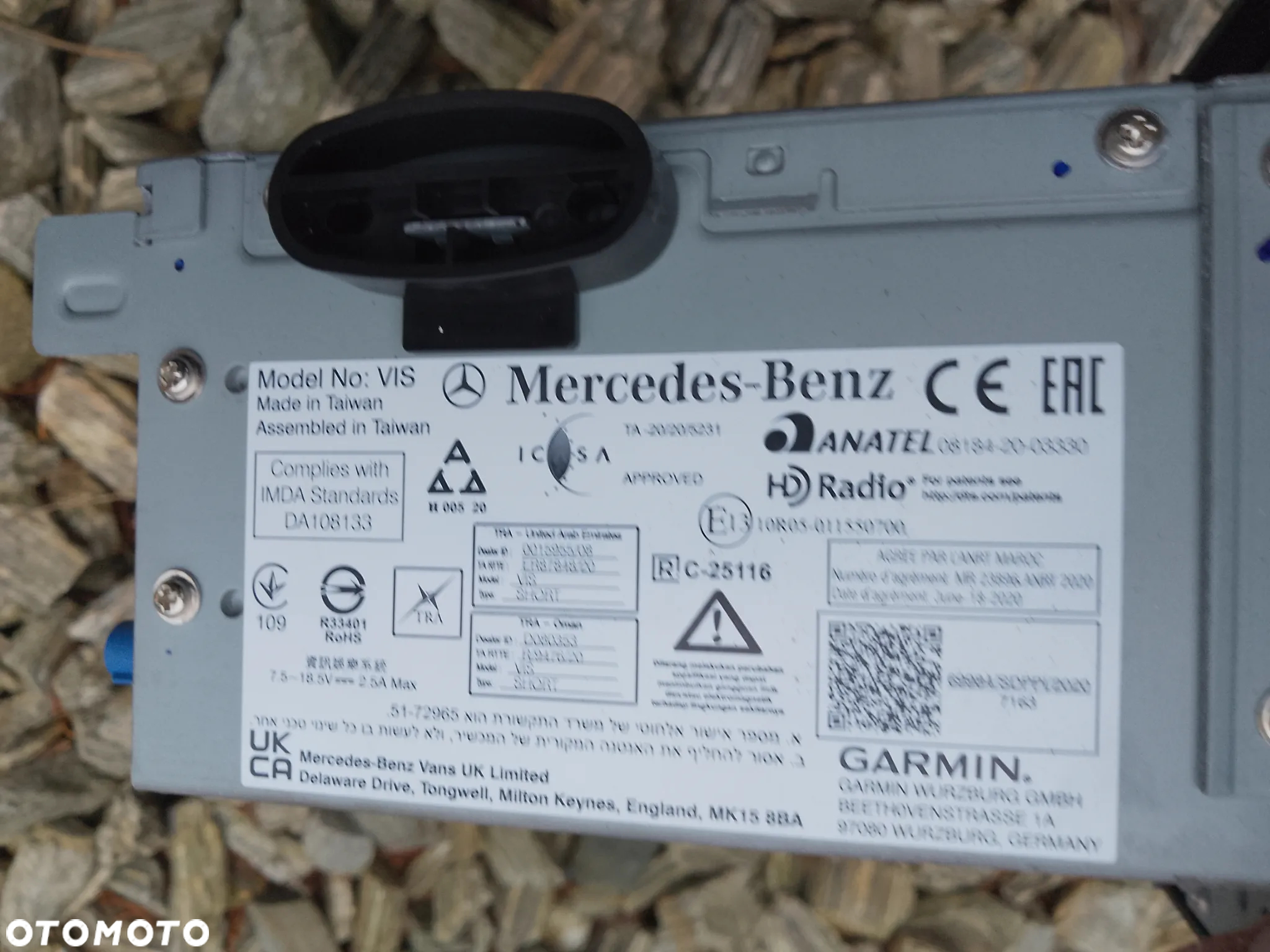 RADIO NAVI Mercedes Vito Viano W447 A4479002919  A4479008719 - 5