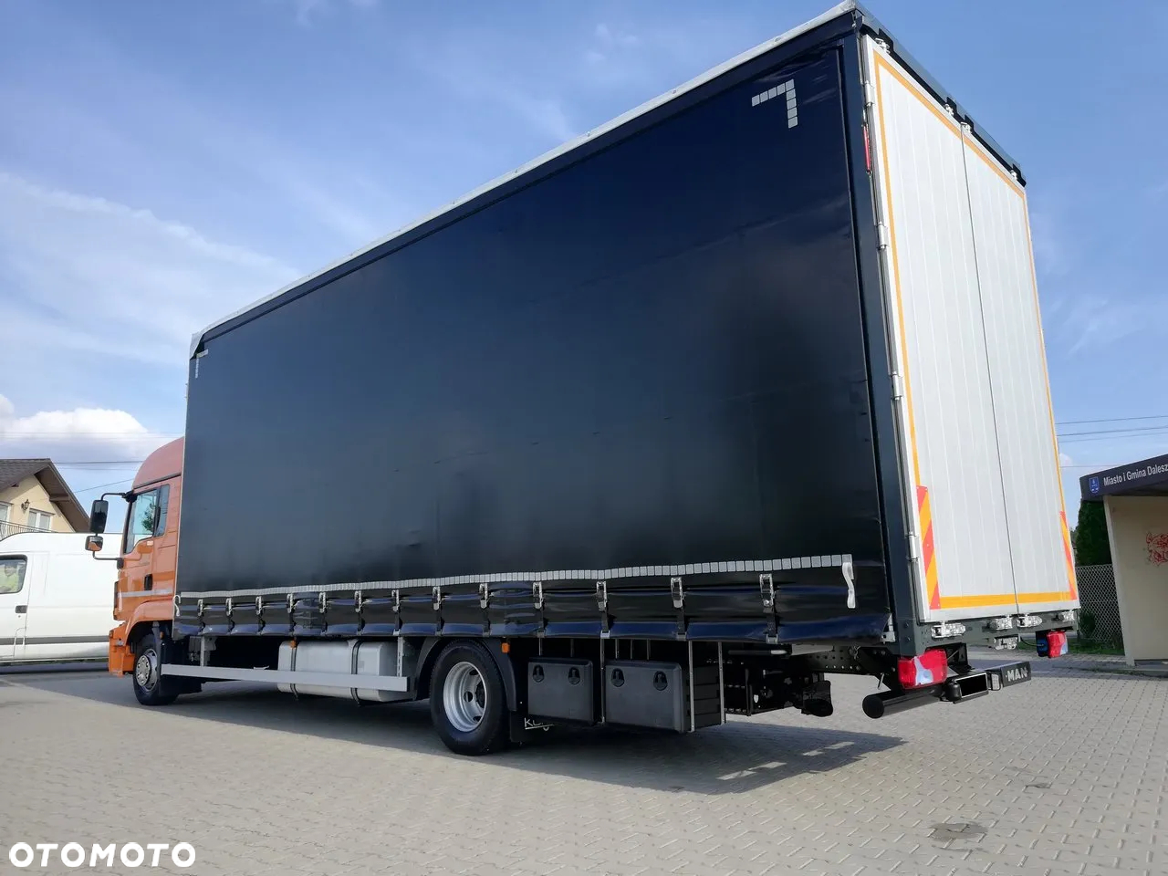 MAN TGM 15.290 Firana 19 Palet Plandeka Suwany Dach - 17
