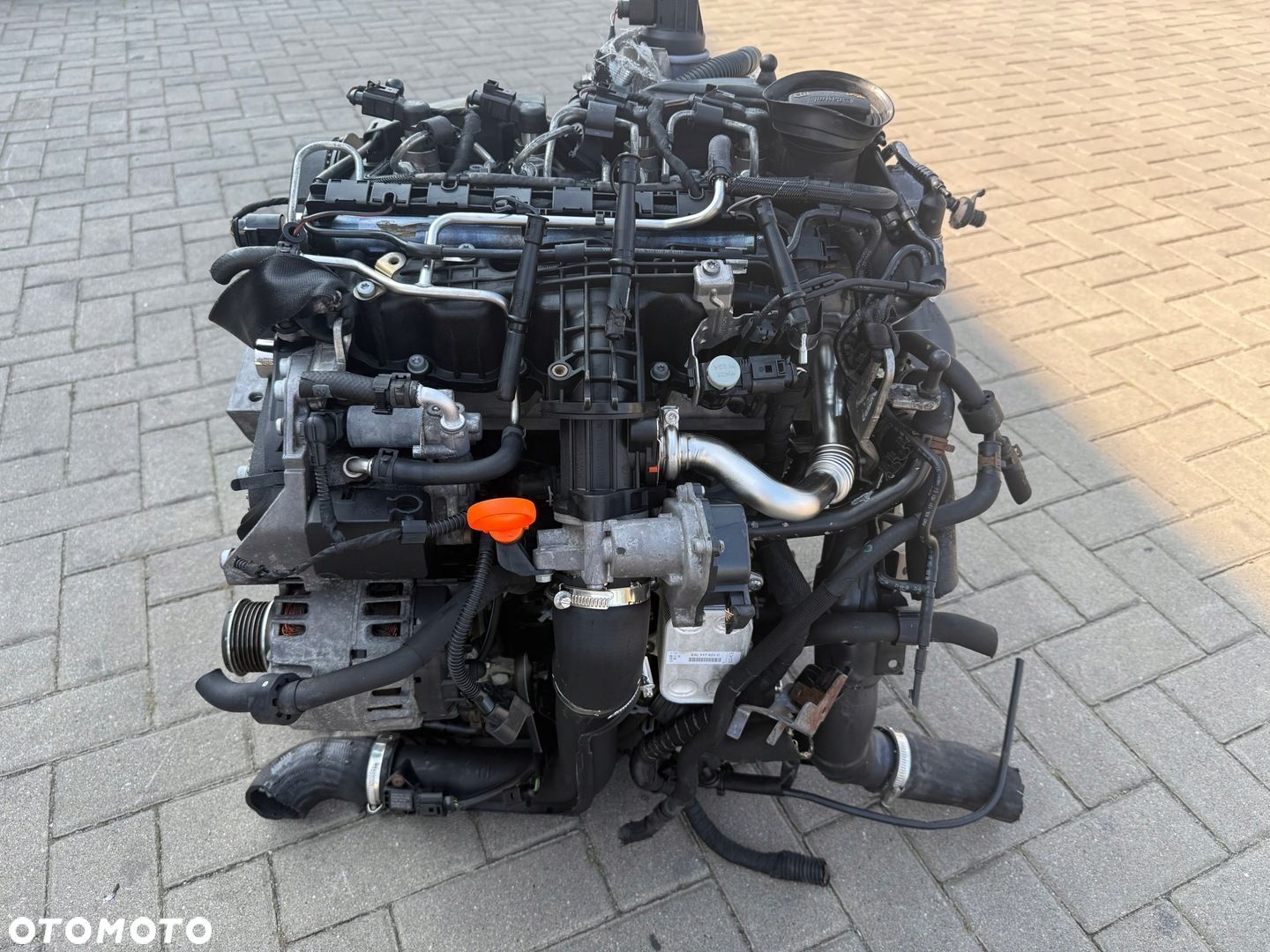 SILNIK KOMPLETNY 1.6 TDI CAY CAYT AUDI VW SEAT SKODA 138 tyś km 60DNI GWAR - 1