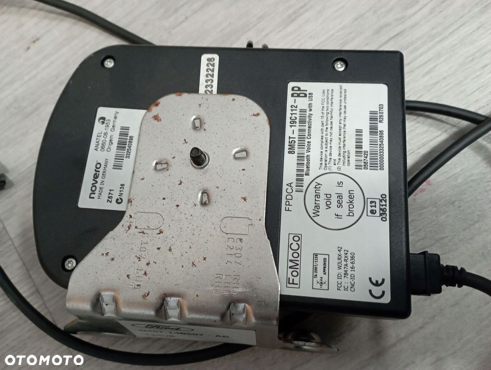 FORD C-MAX CMAX MODUŁ BLUETOOTH 8M5T-19C112-BP - 2