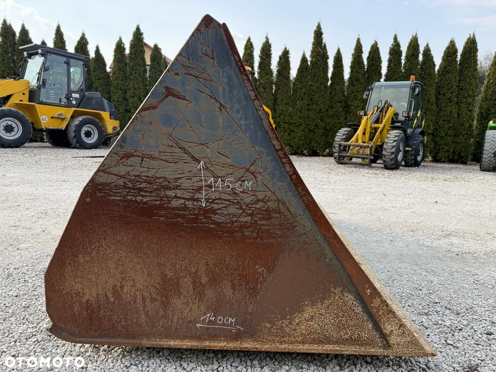 ŁYŻKA OBJĘTOŚCIOWA 240CM SZUFLA DO ZBOŻA I SYPKICH MATERIAŁÓW ŁYCHA KRAMER CLAAS SCORPION - 14
