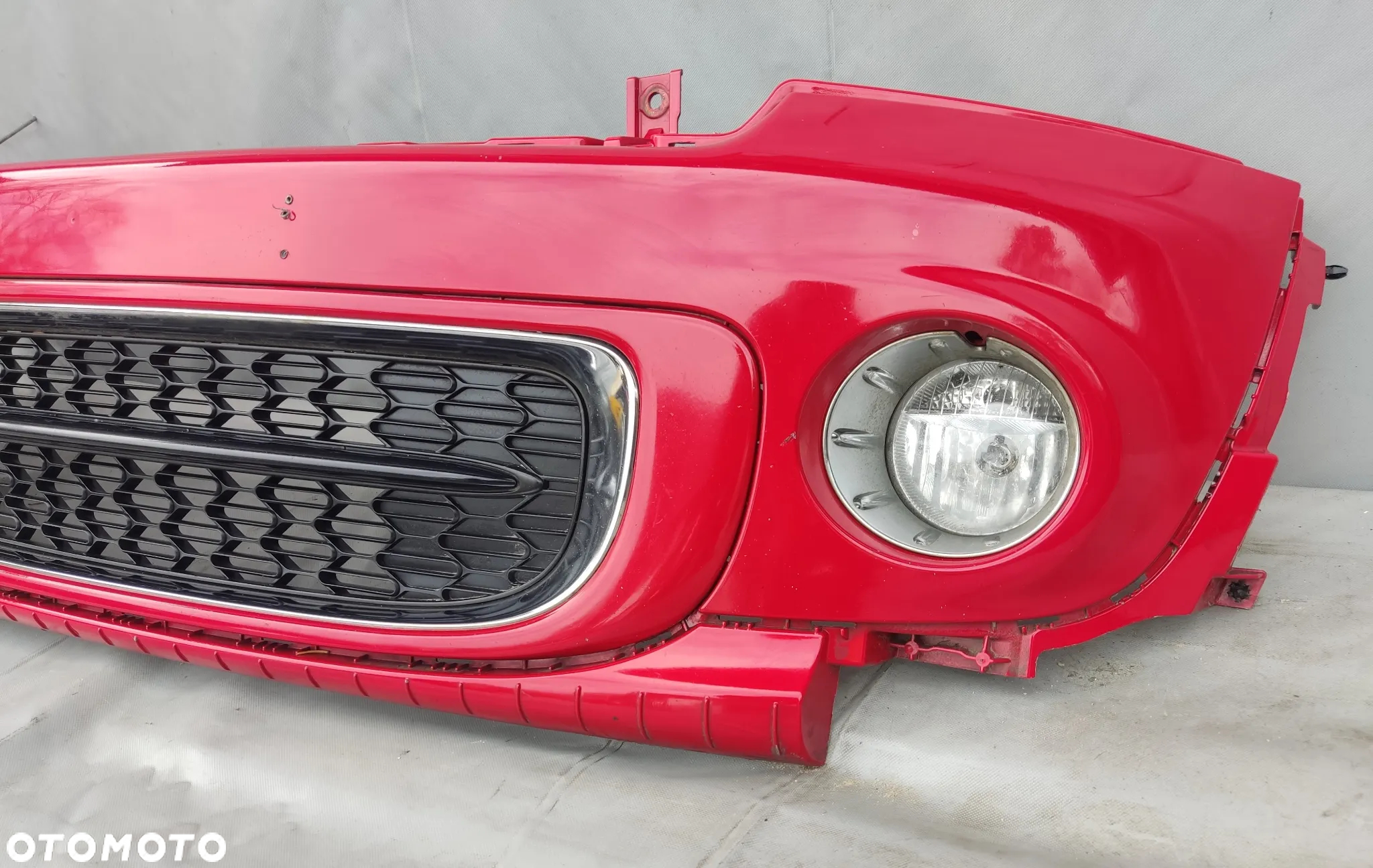 MINI COOPER R56 ZDERZAK PRZEDNI HALOGENY KRATKA GRILL - 3