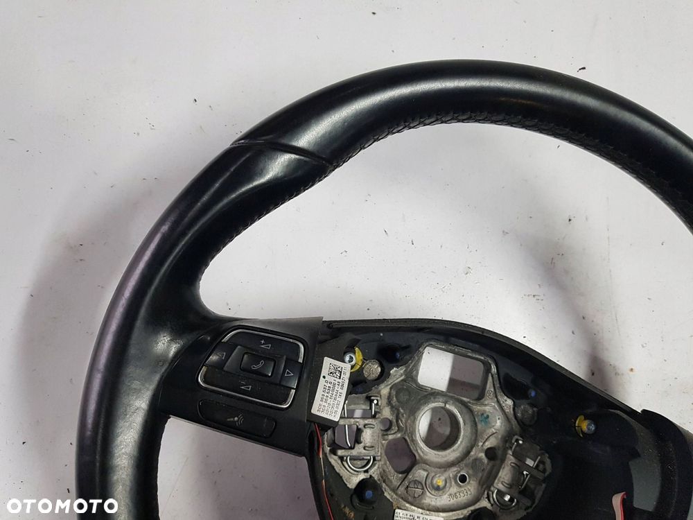 VW GOLF VI 08-13r PASSAT B7 CC KIEROWNICA SKÓRZANA 3C8419091BE - 3