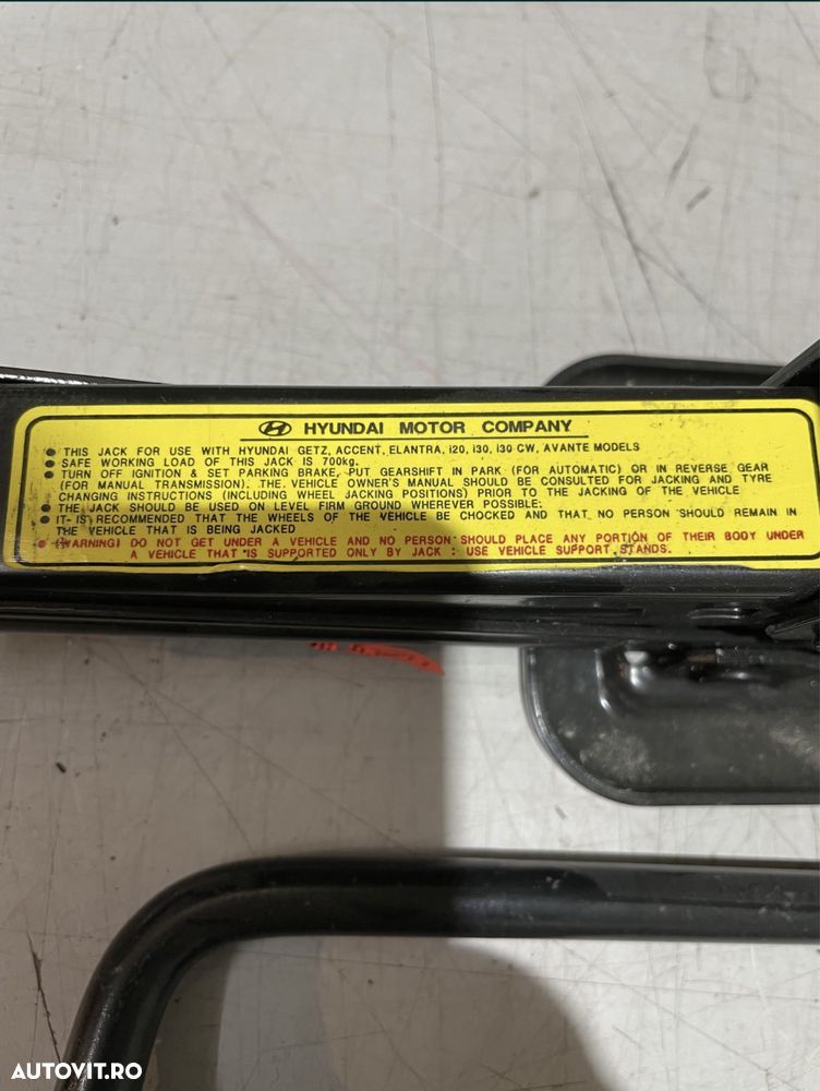 Cric auto original Hyundai I10 i20 i30 - 3