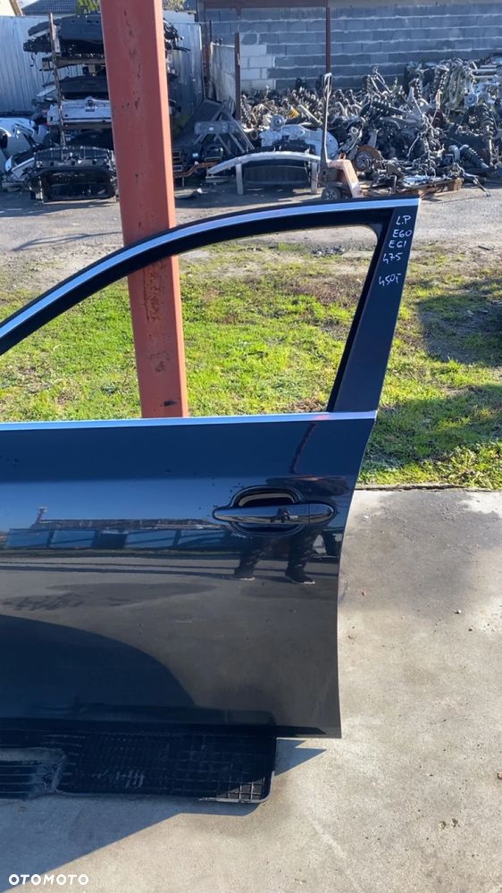 DRZWI LEWY PRZÓD BMW E60 E61 KOLOR 475 - 2
