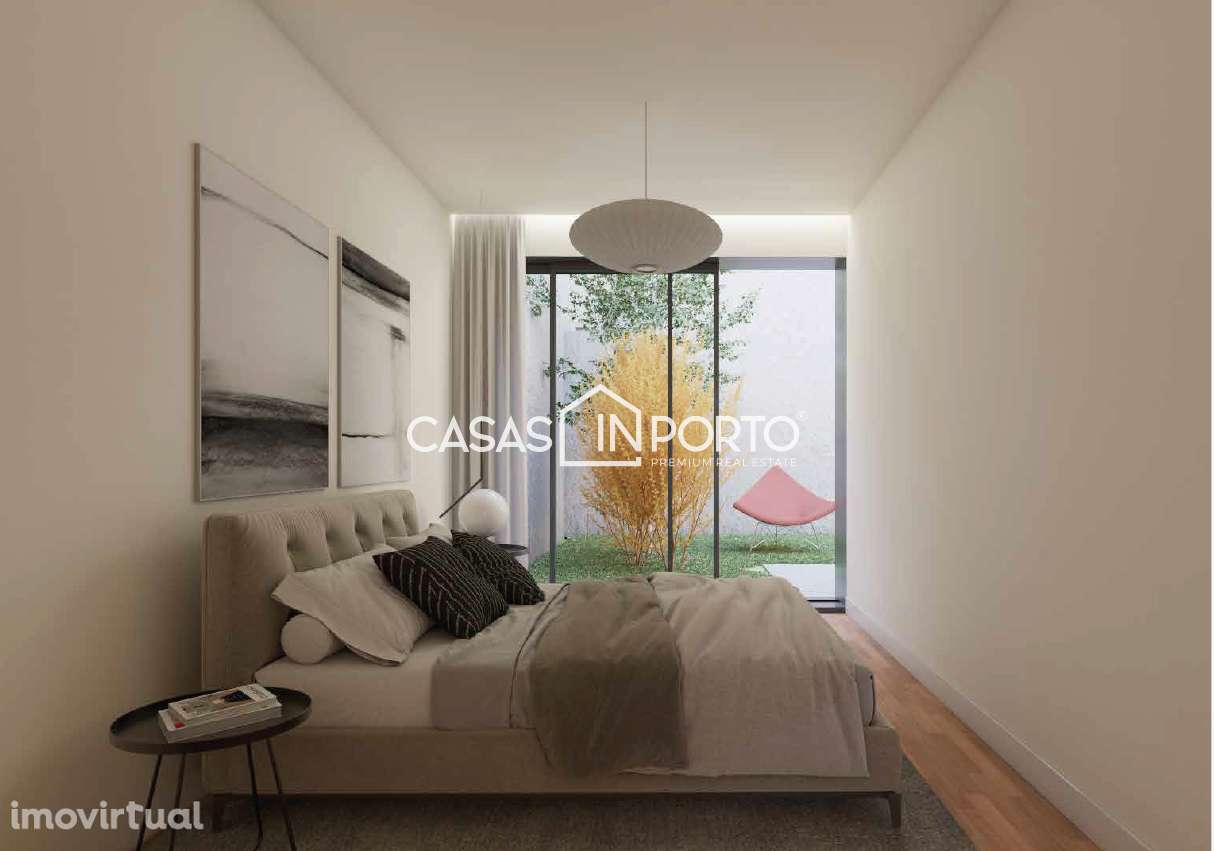 T1  de charme com varanda e terraço, próximo à Praça das Flores - Grande imagem: 4/12