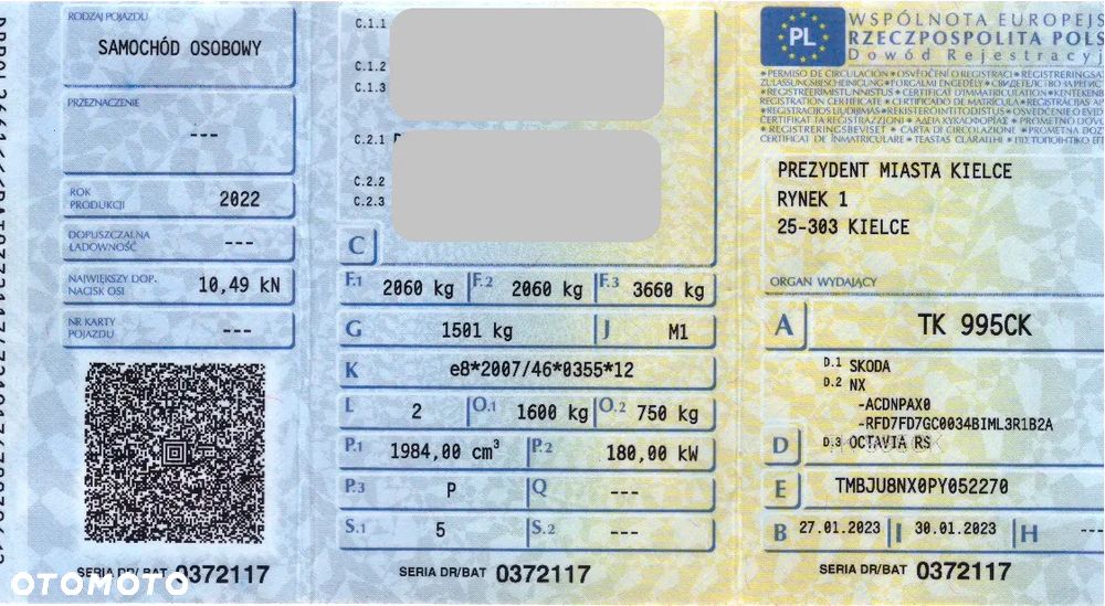 Skoda Octavia 2.0 TSI DSG RS 245 - 8