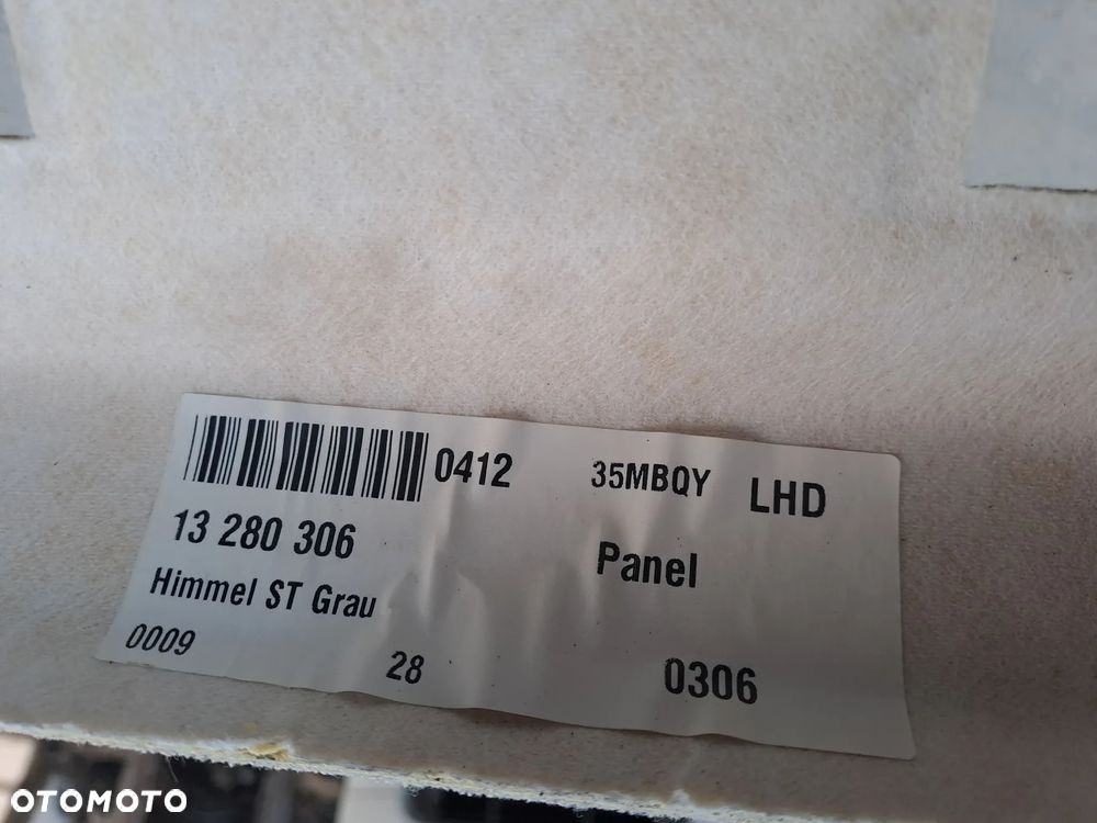 Opel Insignia A Kombi podsufitka GM 13280306 - 10