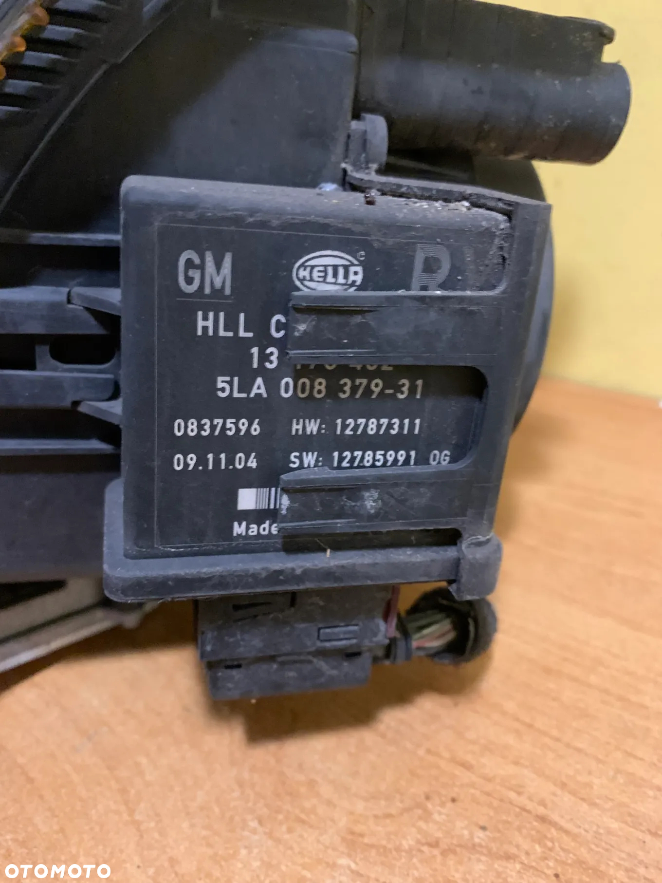 OPEL VECTRA C LAMPA XENON PRAWA LEWA 15588800 - 6