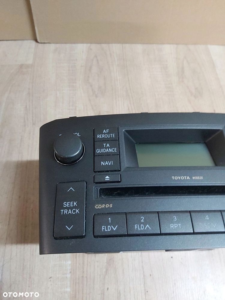 TOYOTA Avensis T25 LIFT Radio CD W58830 oryginał 86120-05110 - 4