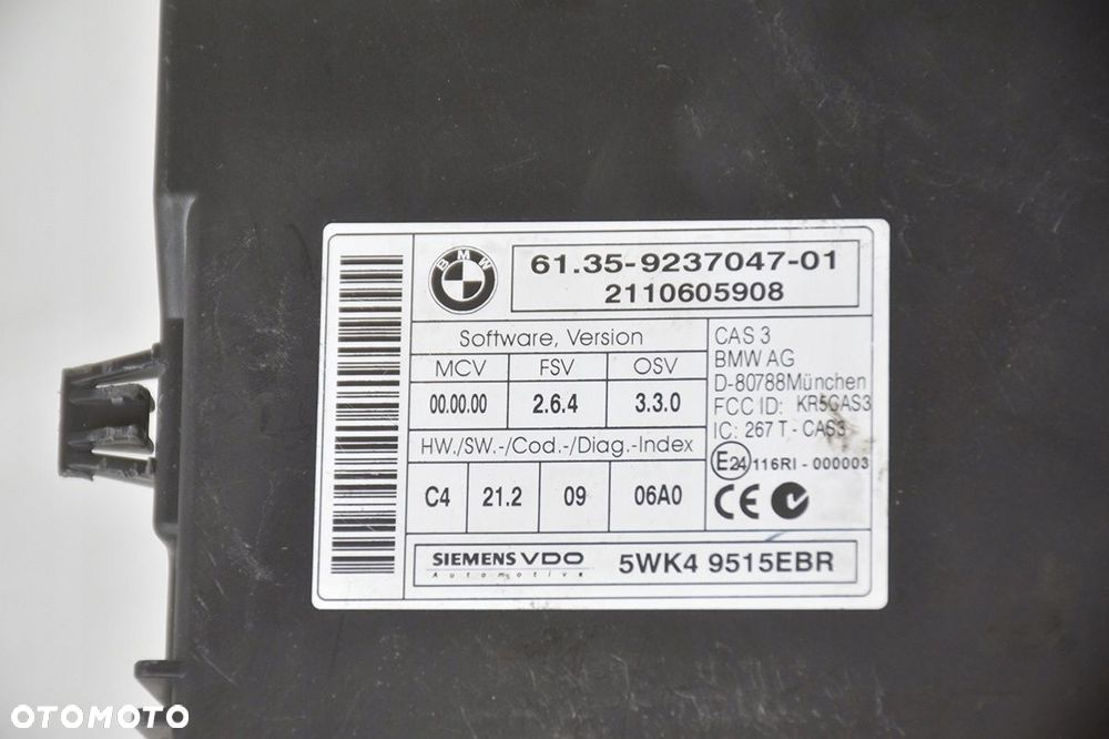 zestaw startowy bmw e90 0281017517 8512043 - 4