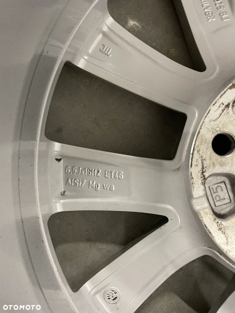 Felgi 4x SKODA  5E0601025BJ FELGA ALUMINIOWA 6,5jx16h2 ET46 - 6