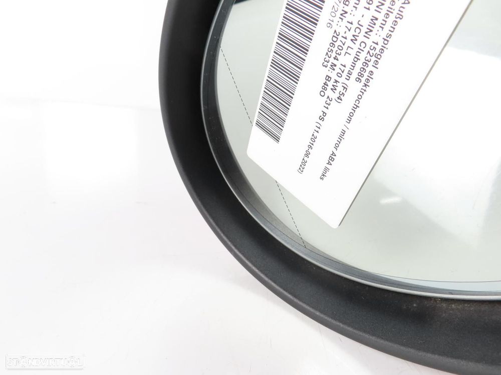 Retrovisor / Espelho Esquerdo Usado / Original MINI MINI CLUBMAN (F54) 511674712... - 6